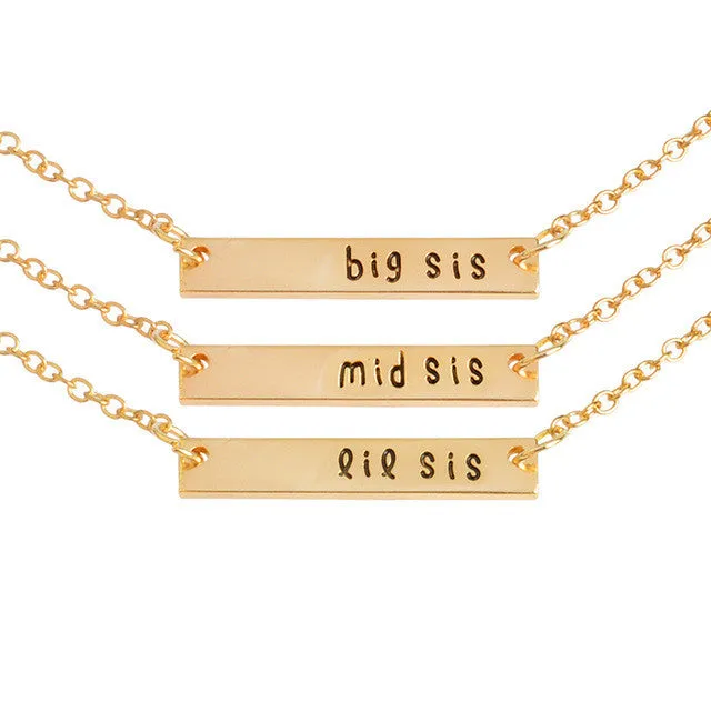 sparklingselections BFF Chain Pendant Necklace for Women Necklaces sparklingselections BFF Chain Pendant Necklace for Women Necklaces