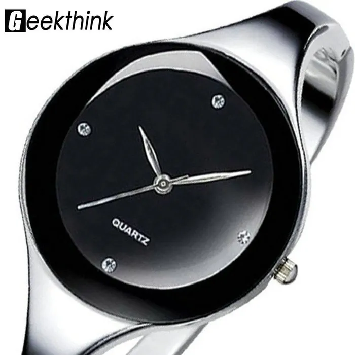 sparklingselections Bracelets Stainless steel Wrist watch Bracelet For Woman