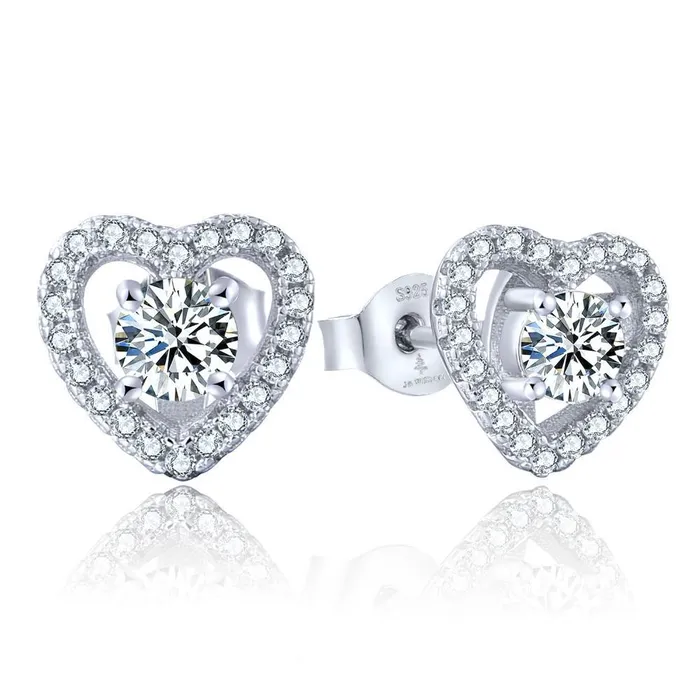 sparklingselections Earrings Stylish Fine Jewelry Romantic Heart Stud Earrings sparklingselections Earrings Stylish Fine Jewelry Romantic Heart Stud Earrings