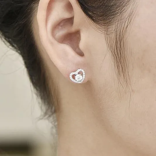 sparklingselections Earrings Stylish Fine Jewelry Romantic Heart Stud Earrings sparklingselections Earrings Stylish Fine Jewelry Romantic Heart Stud Earrings