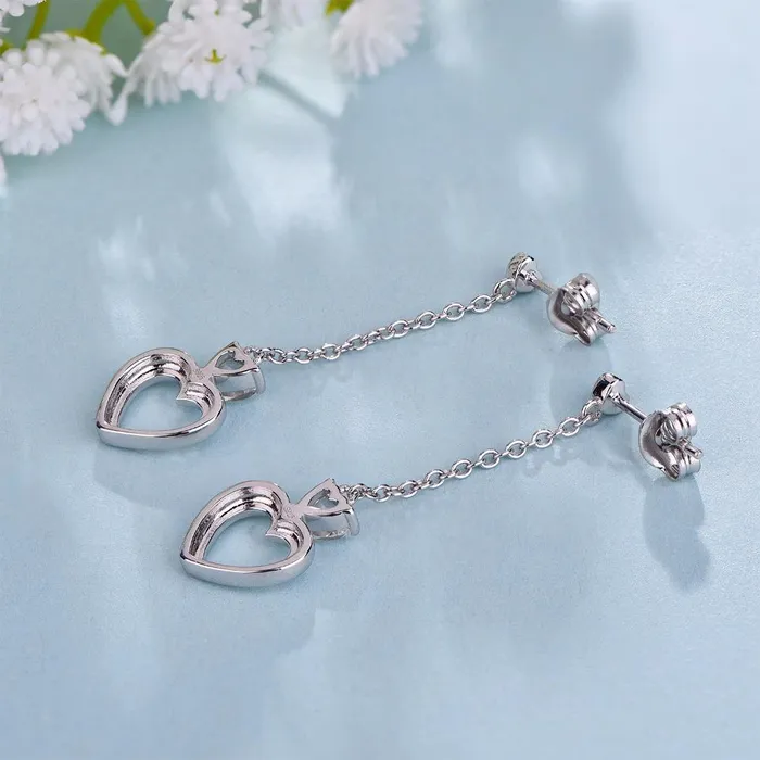 sparklingselections Fine Long Drop Earring Women Jewelry Earrings sparklingselections Fine Long Drop Earring Women Jewelry Earrings