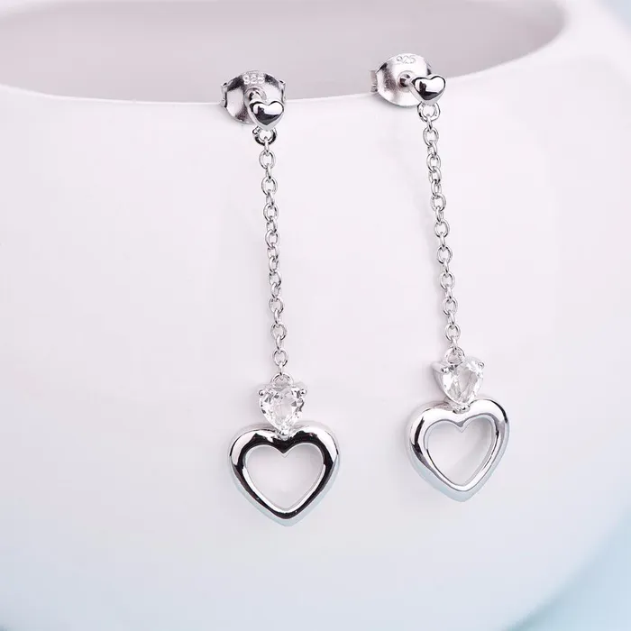sparklingselections Fine Long Drop Earring Women Jewelry Earrings sparklingselections Fine Long Drop Earring Women Jewelry Earrings