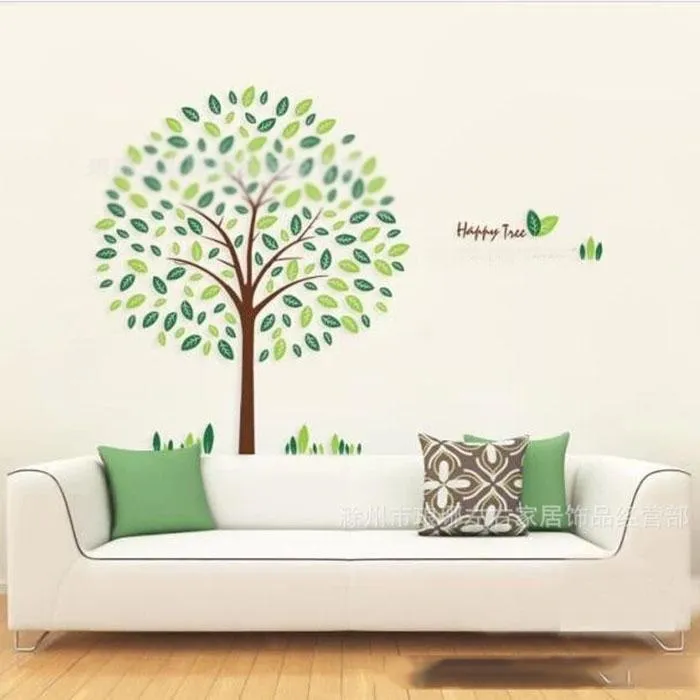 sparklingselections Necklaces New Green Tree Wall Stickers for Living Room sparklingselections Necklaces New Green Tree Wall Stickers for Living Room