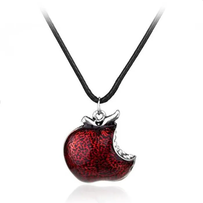 sparklingselections Necklaces Once Upon a Time Regina Mills Apple Necklace for Men and Women sparklingselections Necklaces Once Upon a Time Regina Mills Apple Necklace for Men and Women