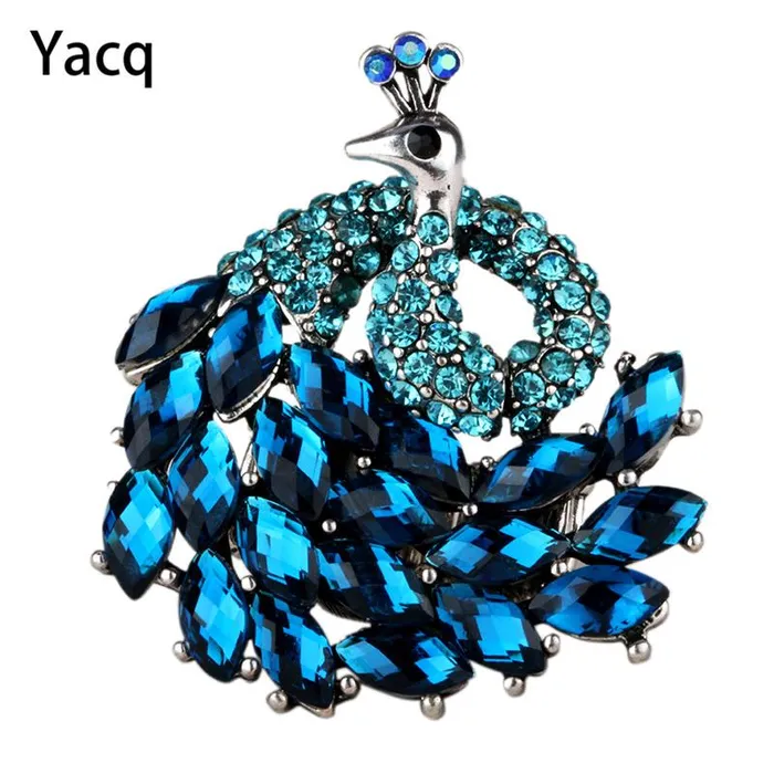 sparklingselections Peacock stretch ring for women antique gold silver color Rings sparklingselections Peacock stretch ring for women antique gold silver color Rings