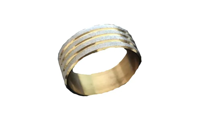 sparklingselections Rings High Polished Signet Stainless Steel Ring