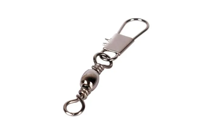 sparklingselections Stainless steel 50pcs swivels interlock snap fishing lure tackles Bracelets sparklingselections Stainless steel 50pcs swivels interlock snap fishing lure tackles Bracelets