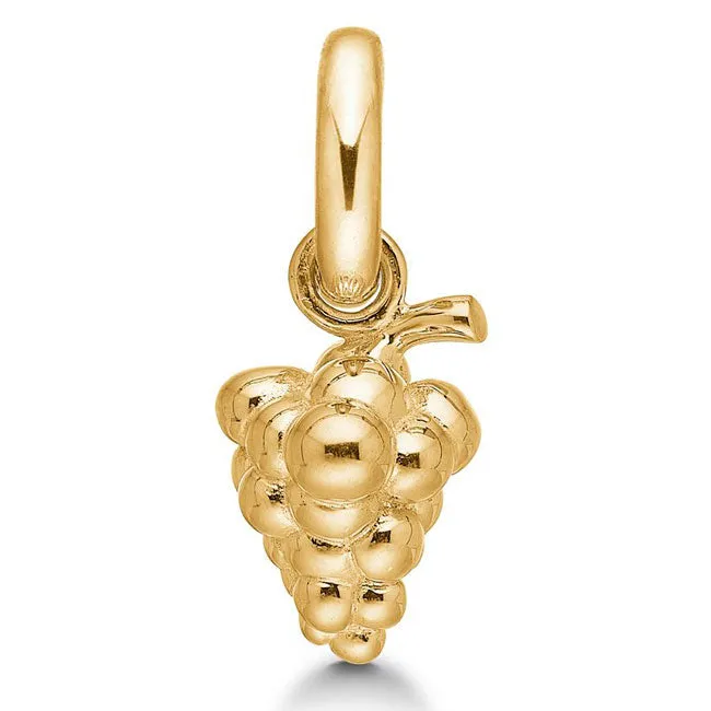 STORY Charm Necklaces STORY by Kranz Ziegler Gold Sweet Grapes Charm345789