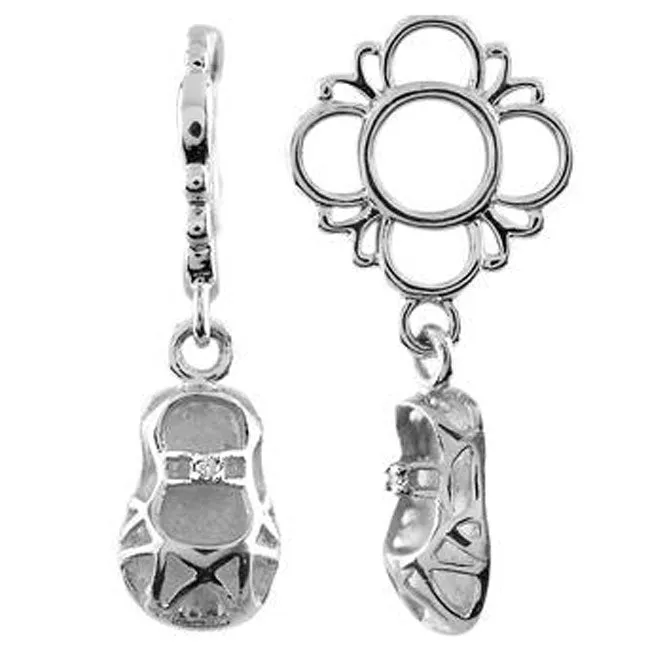 Storywheels Storywheels Baby Shoe Dangle Sterling Silver Wheel LIMITED QUANTITIES333769 Rings Storywheels Storywheels Baby Shoe Dangle Sterling Silver Wheel LIMITED QUANTITIES333769 Rings