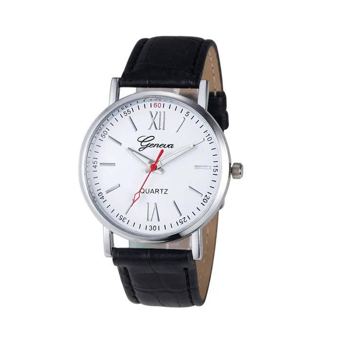 Watches sparklingselections Casual Leather Analog Quartz Wrist Watch