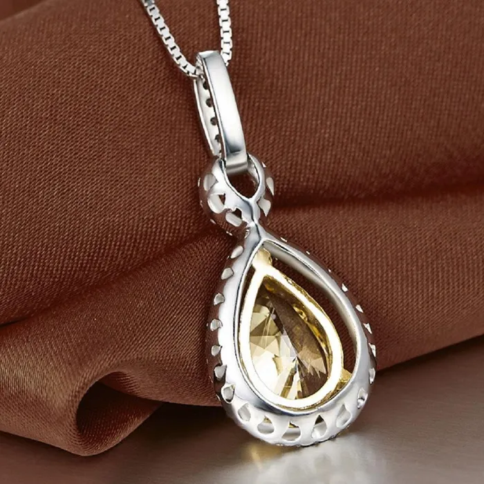 Water Drop Necklace for Women sparklingselections Necklaces Water Drop Necklace for Women sparklingselections Necklaces